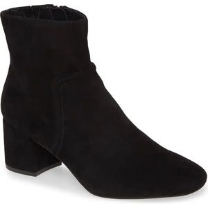 NWOT Kenneth Cole Ives Bombay Black Ankle Boots